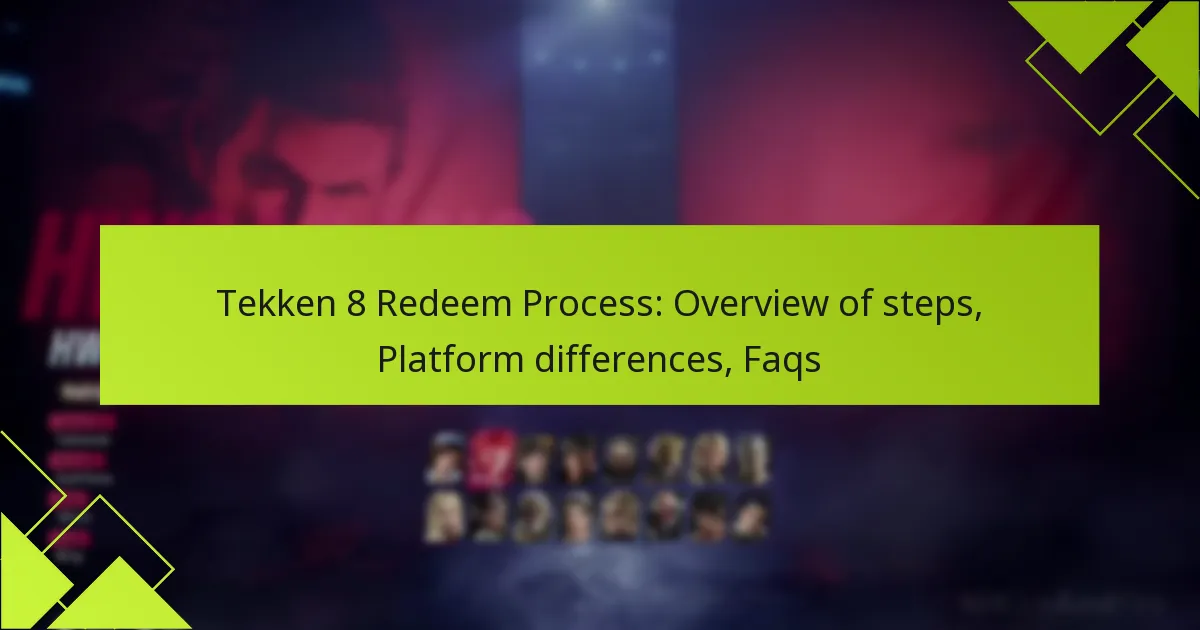 Tekken 8 Redeem Process: Overview of steps, Platform differences, Faqs